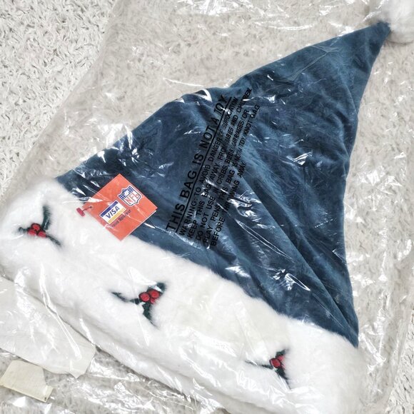 Philadelphia Eagles Plush Embroidered Santa Claus Hat Unisex NWT - Picture 3 of 10